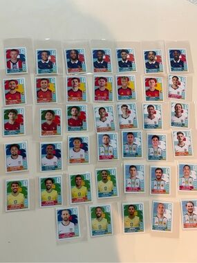 Panini FIFA World Cup Key Players Stickers